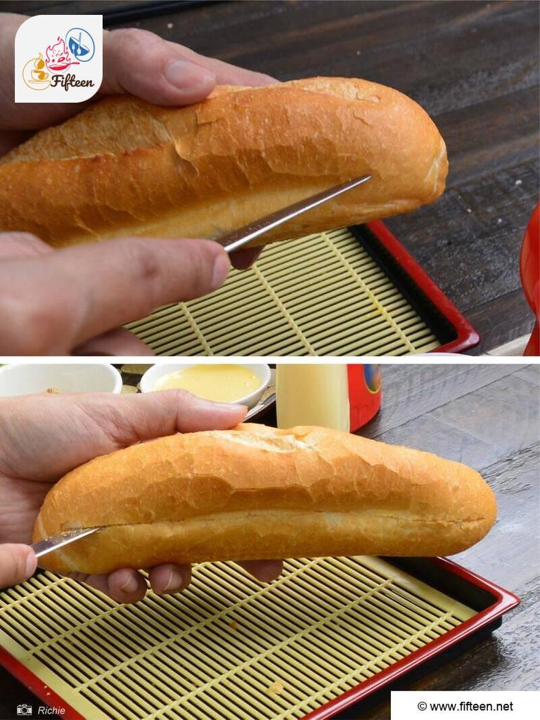 Cut Bread Lengthwise