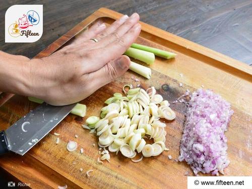 Finely Chop the Shallots