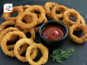 American Dishes Snacks Onion Rings