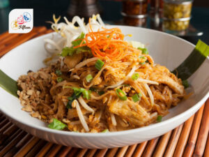 Asian Dry Noodle Dishes Chicken Pad Thai