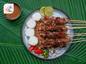 Asian Grilled And Barbecued Dishes Chicken Satay