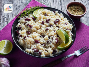 Bahamian Dishes Rice and Peas