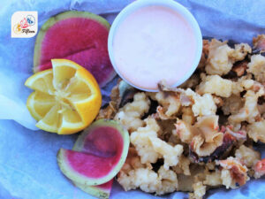 Bahamian Dishes Tender Cracked Conch