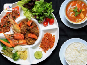 Burmese Dishes Prawn Curry