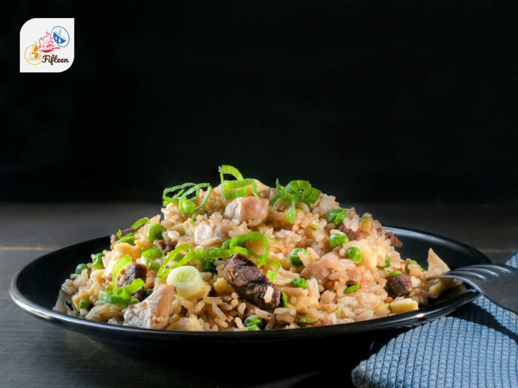 Cantonese Fried Rice With Chicken