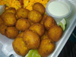 Cape Verdean Dishes Bolinhos de Mandioca