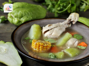 Costa Rican Dishes Chicken Soup With Chayote