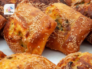 Cypriot Dishes Flaounes