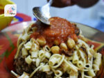 Egyptian Dishes Koshary with Rice