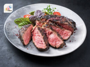 French Grilled Barbecued Dishes Steak