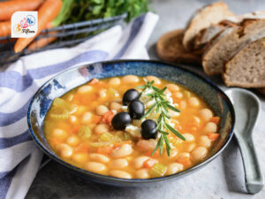 Greek Dishes Soups Fasolada With Beans
