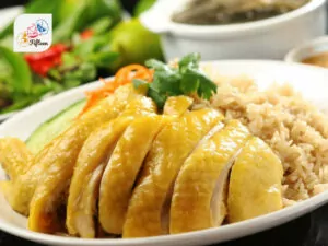 Hainanese Chicken Rice