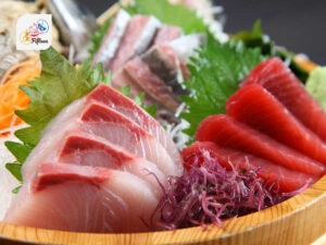 Japanese Dishes Fresh Sashimi