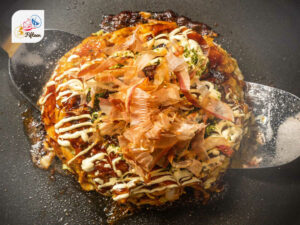 Japanese Dishes Okonomiyaki