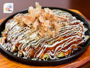Japanese Dishes Pancakes Okonomiyaki