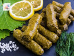 Jordanian Dishes Warag Aynab with Lemon and Dill
