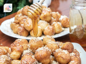 Loukoumades And Honey