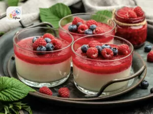 Panna Cotta Berries