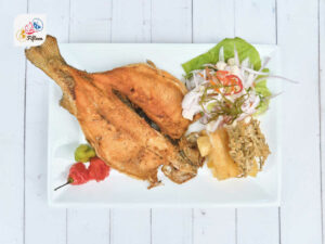 Peruvian Fried Dishes Trout