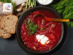 Russian Dishes Borscht