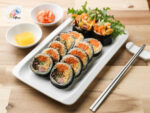 South Korean Dishes Gimbap
