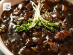 South Korean Dishes Jajangmyeon Noodles