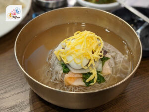 South Korean Dishes Naengmyeon Noodles