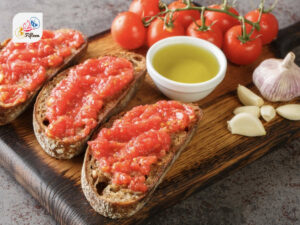 Spanish Dishes Sandwiches Pan Con Tomate
