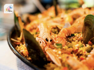 Spanish Rice Dishes Seafood Paella