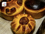 Ukrainian Dishes Cakes Pastries Golden Brown Paska