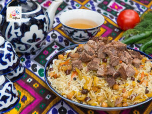 Uzbek Dishes Plov