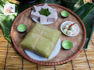 Vietnamese Glutinous Rice Dishes Banh Chung