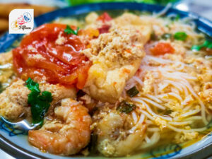 Vietnamese Noodle Soups Bun Rieu