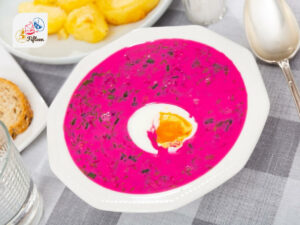 Belarusian Soups Beetroot and Yogurt