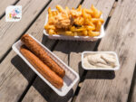 Belgian andalouse Sauce and Frikandel