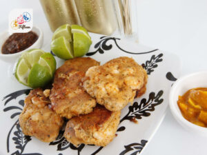 Caribbean Fried Dishes Conch Fritters
