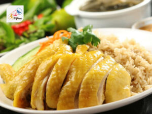 Chine Rice Dishes Hainanese Chicken Rice