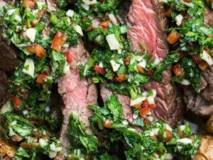 Churrasco Con Chimichurri