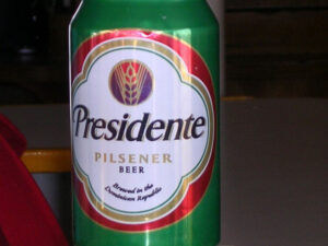 Dominican Republic Presidente Beer