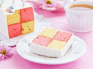 English Cakes And Pastries Battenberg