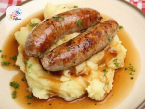 English Casseroles And Bakes Bangers And Mash