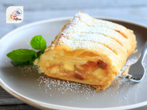 European Cakes And Pastries Apple Strudel
