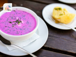 Latvian Soups Cold Beetroot