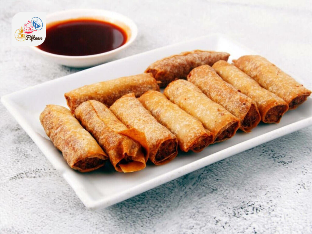 Lumpia Shanghai With Soy Sauce