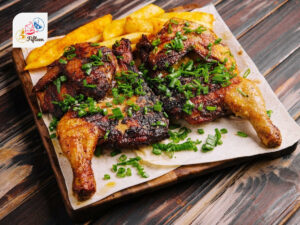 Portuguese Grilled And Barbecued Dishes Frango Assado