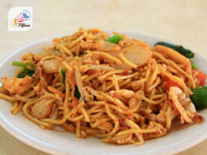 Singaporean Dry Noodle Dishes Hokkien Mee
