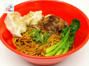 Singaporean Dry Noodle Dishes Wonton