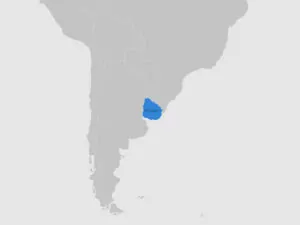 Uruguay Map