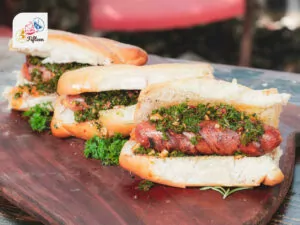 Uruguayan Sandwiches Choripan