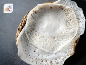 Appam Breakfast With Mutton Curry